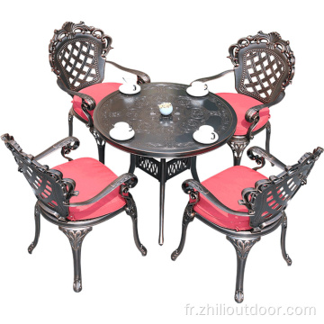 Mobilier d&#39;extérieur Garden Set Table de pit-feux de jardin